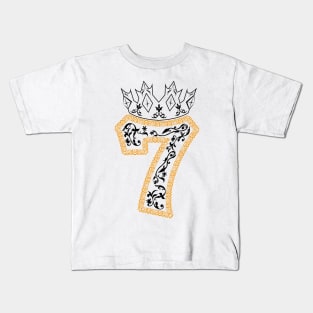 Lucky Number Seven Kids T-Shirt
